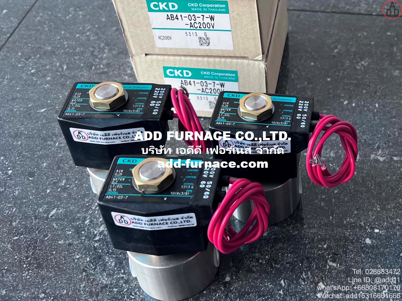 CKD AB41-03-7-W-AC200V (1) 